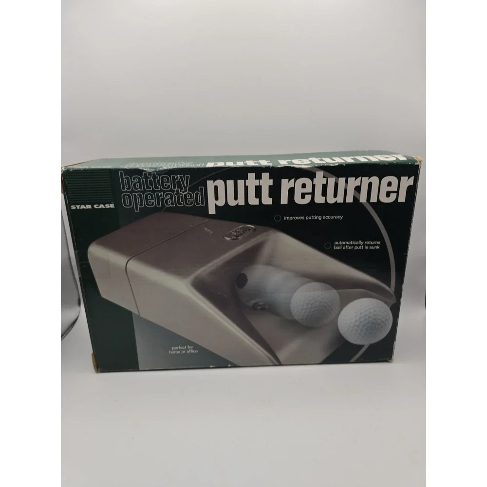 STAR CASE BATTERY OPERATED GOLF PUTTING CUP BALL RETURNER